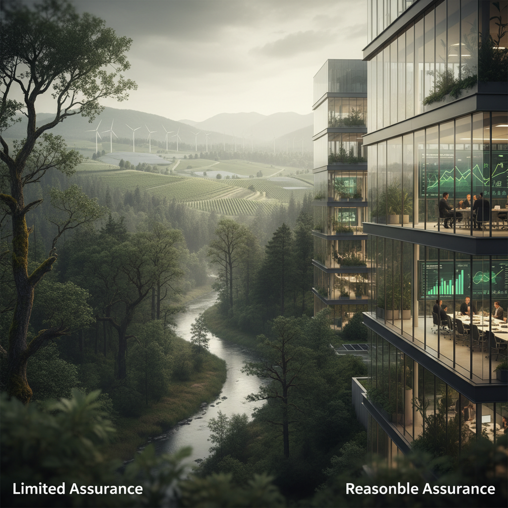 Limited vs Reasonable Assurance under CSRD